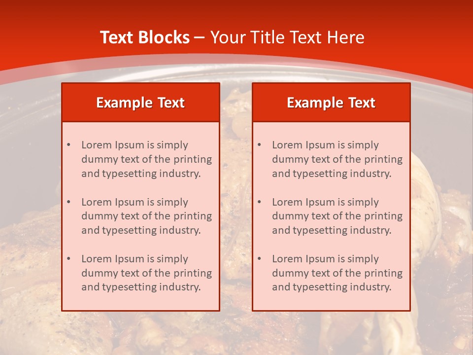 Bone Baked Carrot PowerPoint Template