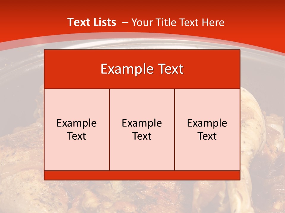 Bone Baked Carrot PowerPoint Template