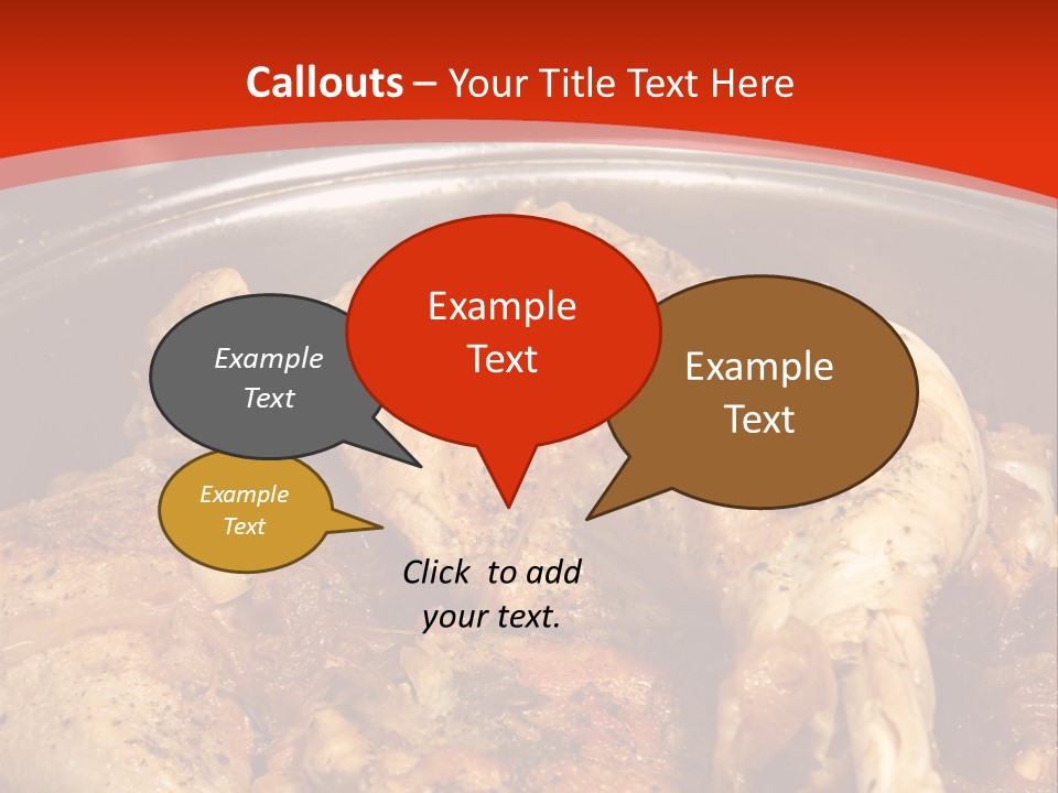 Bone Baked Carrot PowerPoint Template