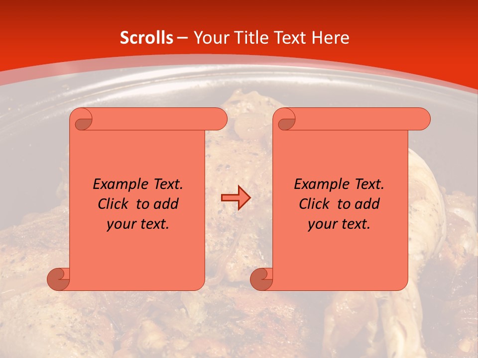 Bone Baked Carrot PowerPoint Template