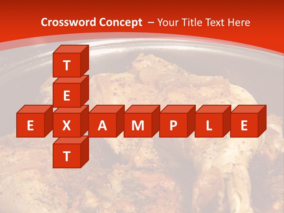 Bone Baked Carrot PowerPoint Template