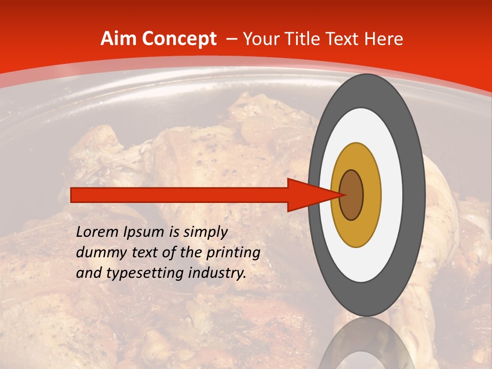 Bone Baked Carrot PowerPoint Template