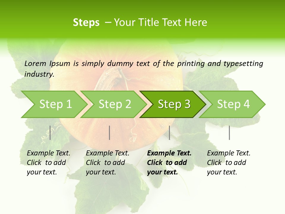 Blossom White Mirroring PowerPoint Template