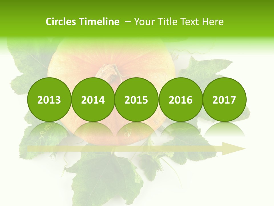 Blossom White Mirroring PowerPoint Template