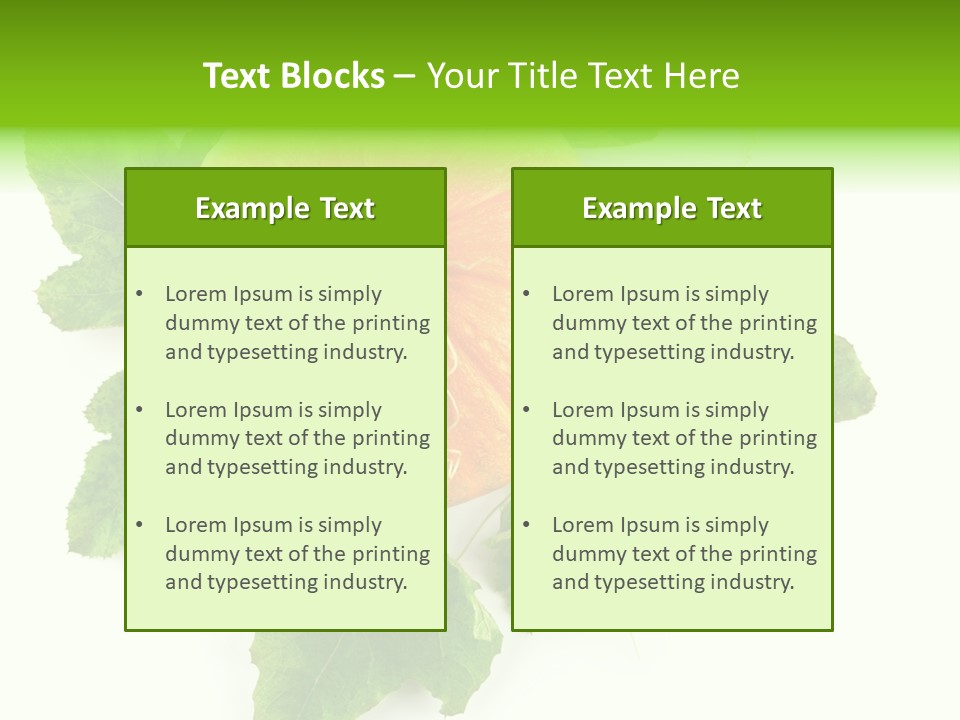 Blossom White Mirroring PowerPoint Template
