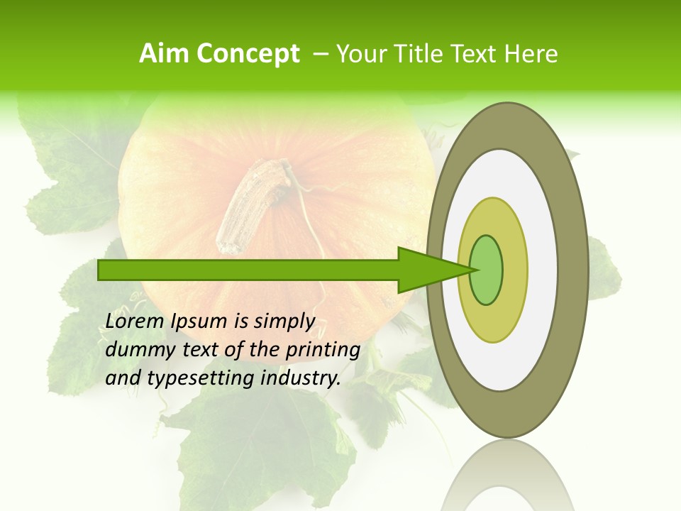 Blossom White Mirroring PowerPoint Template