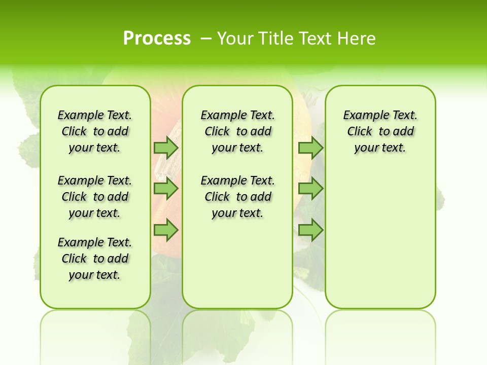 Blossom White Mirroring PowerPoint Template