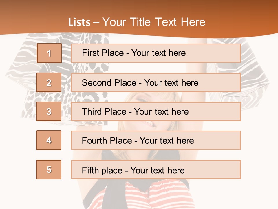 Carefree Vibrant Beautiful PowerPoint Template