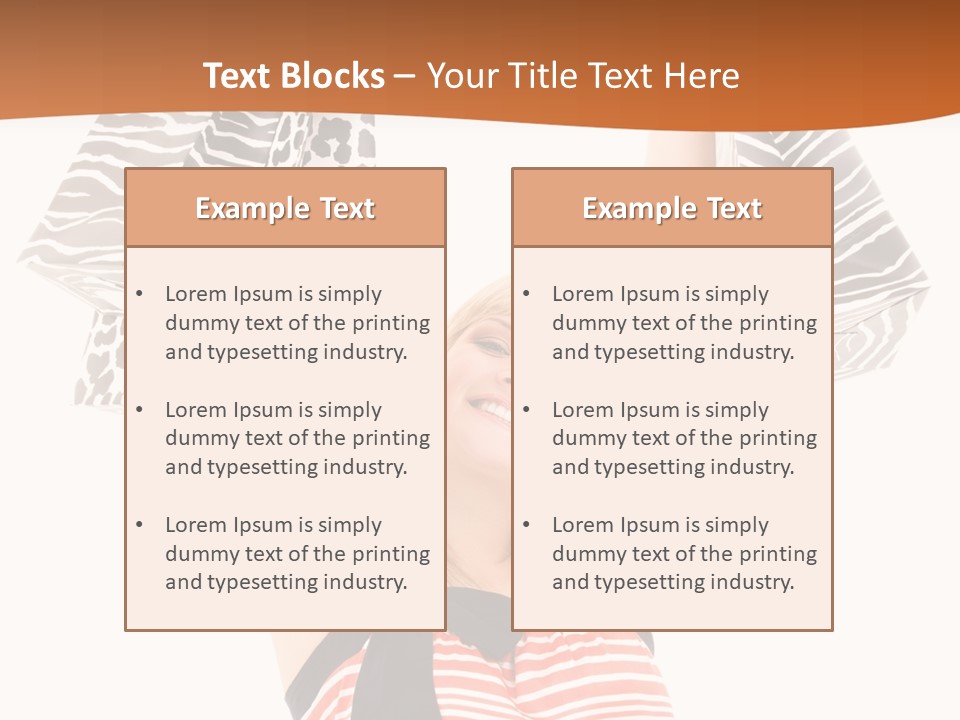 Carefree Vibrant Beautiful PowerPoint Template