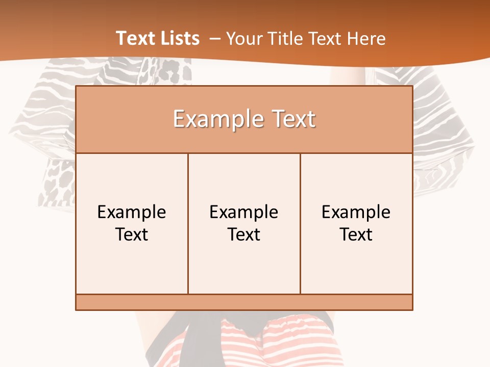 Carefree Vibrant Beautiful PowerPoint Template
