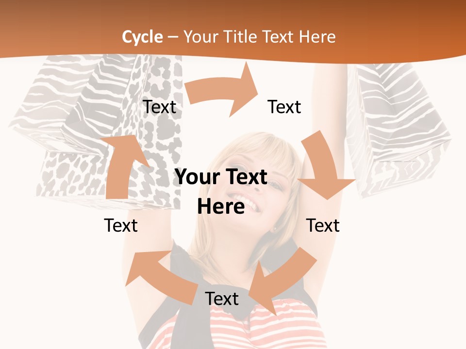 Carefree Vibrant Beautiful PowerPoint Template