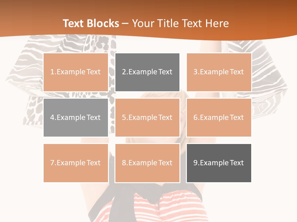 Carefree Vibrant Beautiful PowerPoint Template