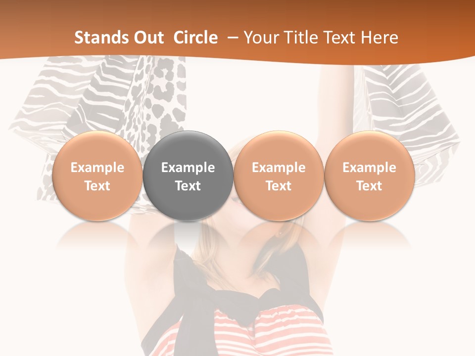 Carefree Vibrant Beautiful PowerPoint Template