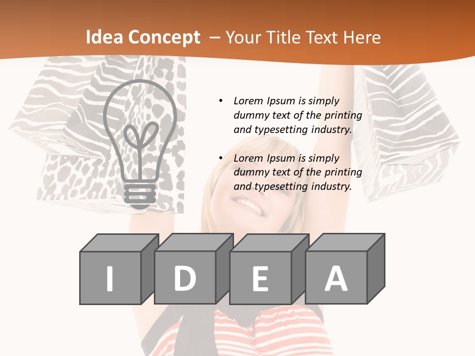 Carefree Vibrant Beautiful PowerPoint Template