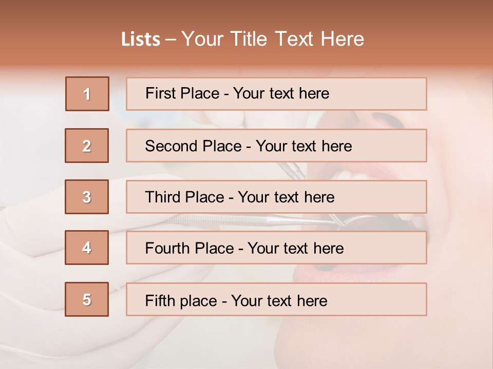 Surgeon Woman Health Care PowerPoint Template