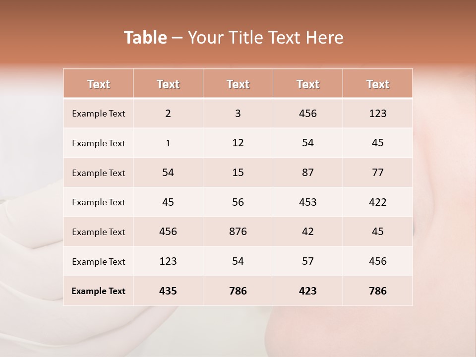 Surgeon Woman Health Care PowerPoint Template
