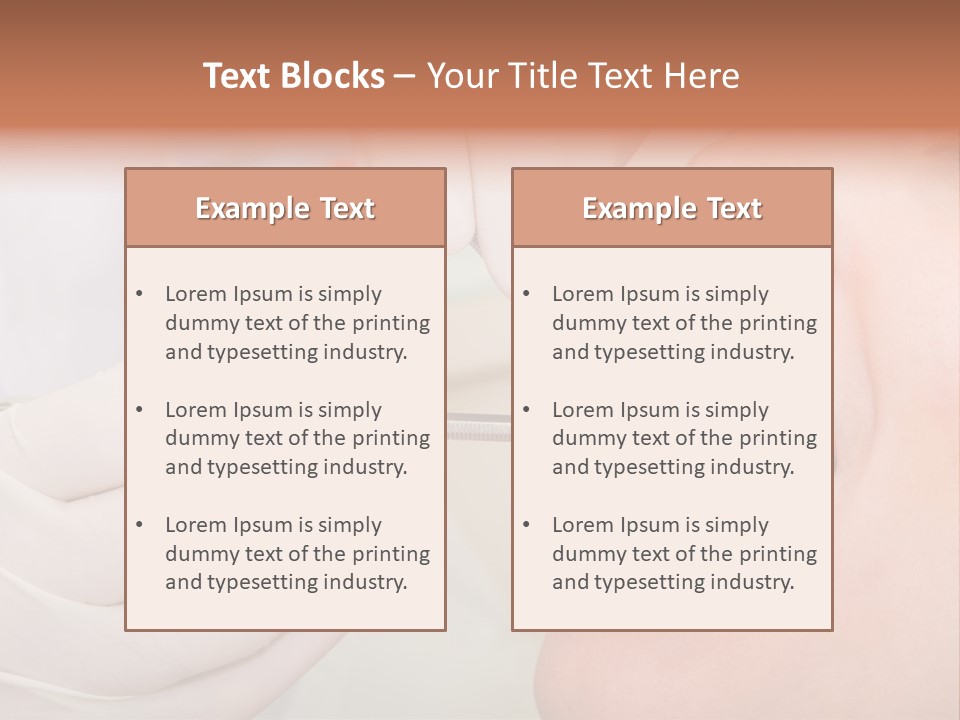 Surgeon Woman Health Care PowerPoint Template