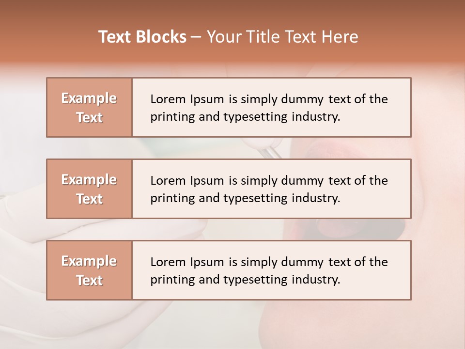 Surgeon Woman Health Care PowerPoint Template