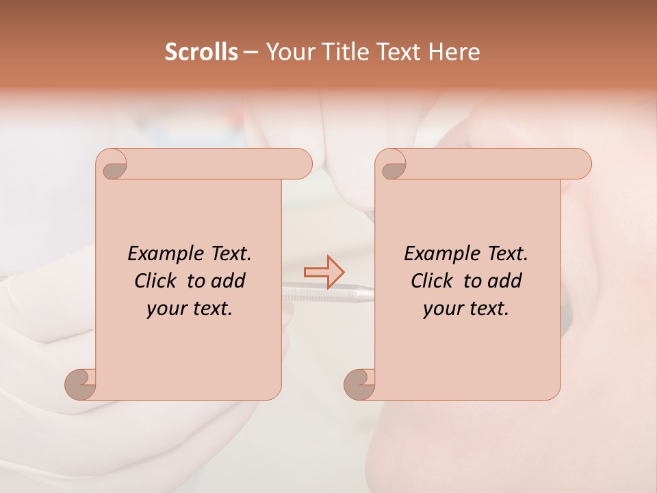 Surgeon Woman Health Care PowerPoint Template