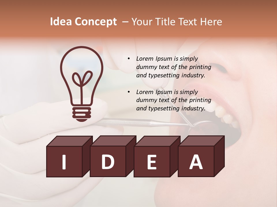 Surgeon Woman Health Care PowerPoint Template