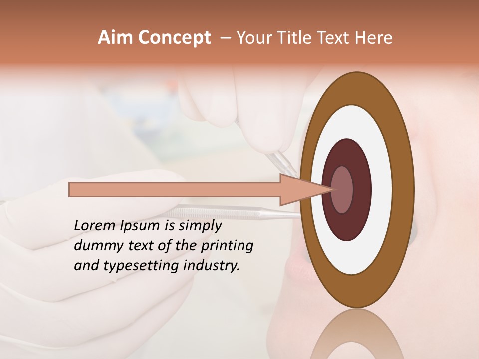 Surgeon Woman Health Care PowerPoint Template