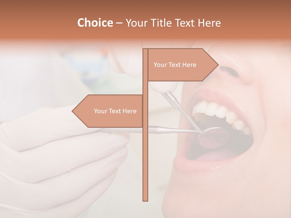 Surgeon Woman Health Care PowerPoint Template