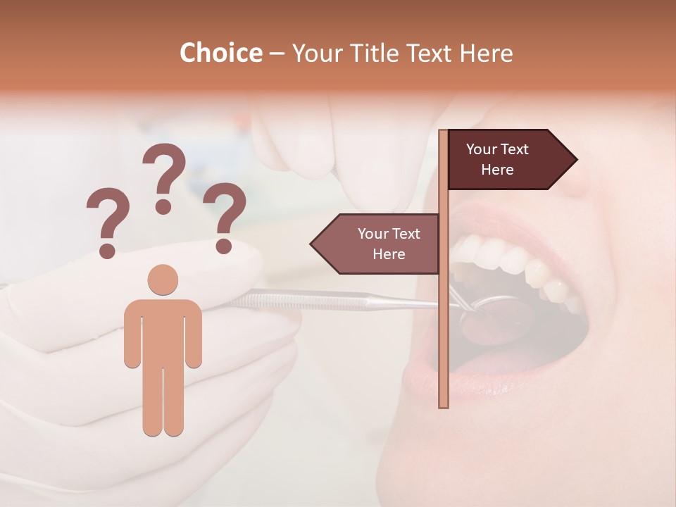 Surgeon Woman Health Care PowerPoint Template