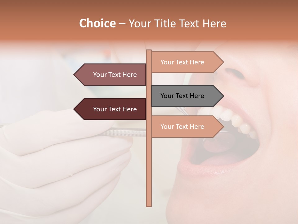 Surgeon Woman Health Care PowerPoint Template