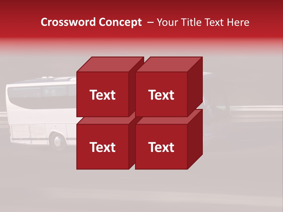 Speed Holidays Car PowerPoint Template