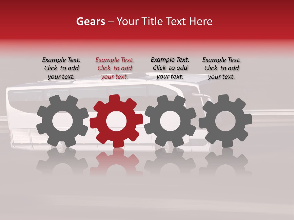 Speed Holidays Car PowerPoint Template