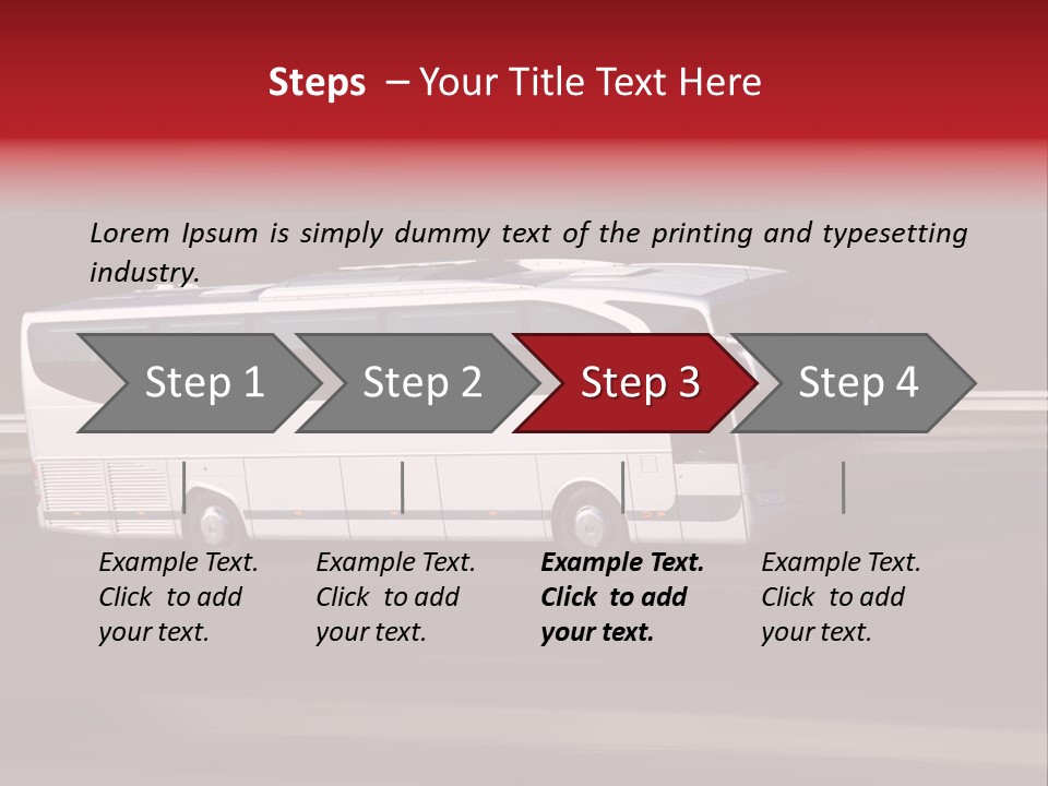 Speed Holidays Car PowerPoint Template