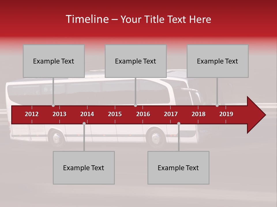 Speed Holidays Car PowerPoint Template