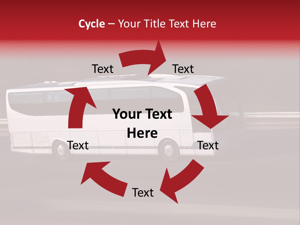 Speed Holidays Car PowerPoint Template