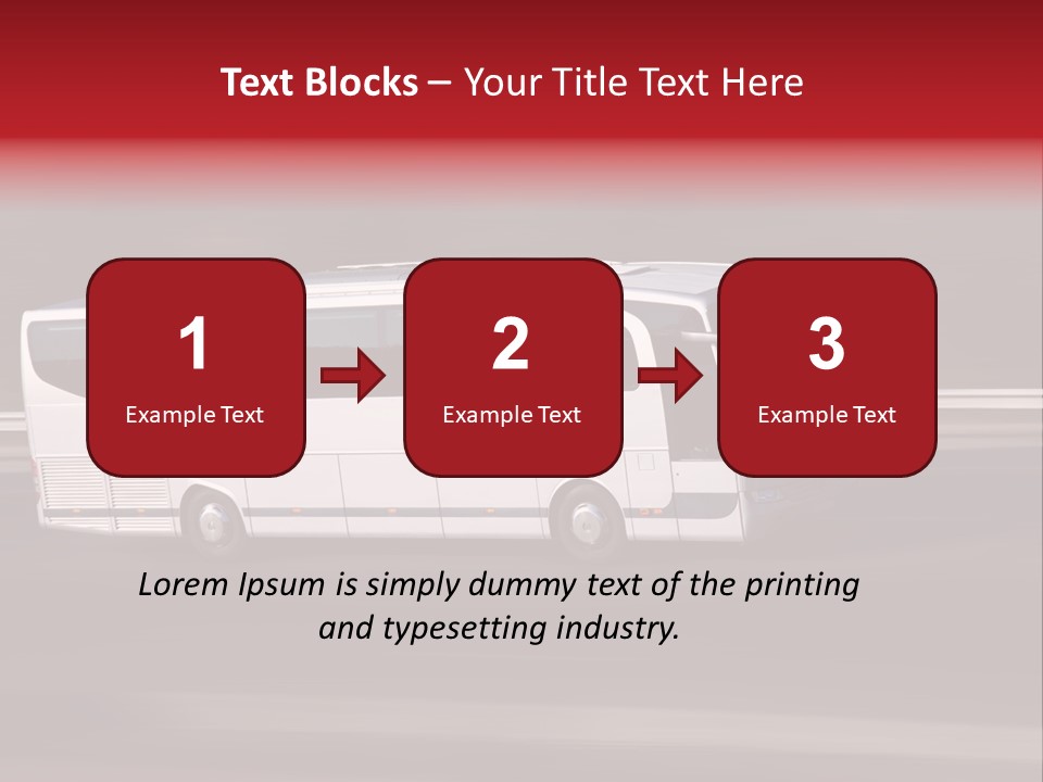 Speed Holidays Car PowerPoint Template