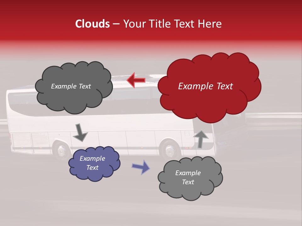 Speed Holidays Car PowerPoint Template