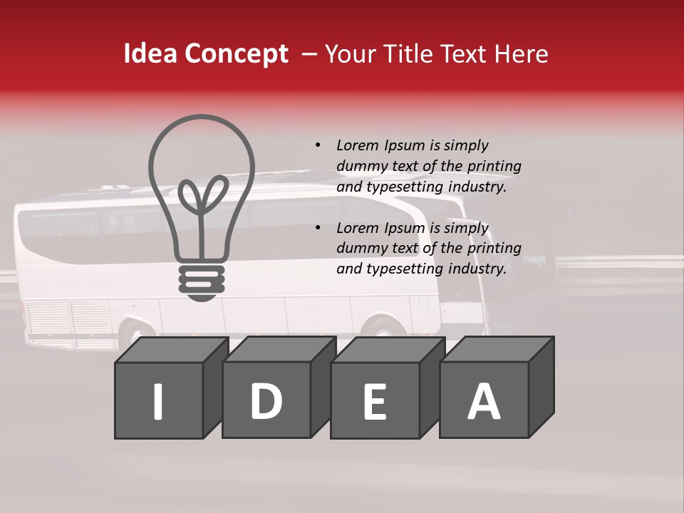 Speed Holidays Car PowerPoint Template