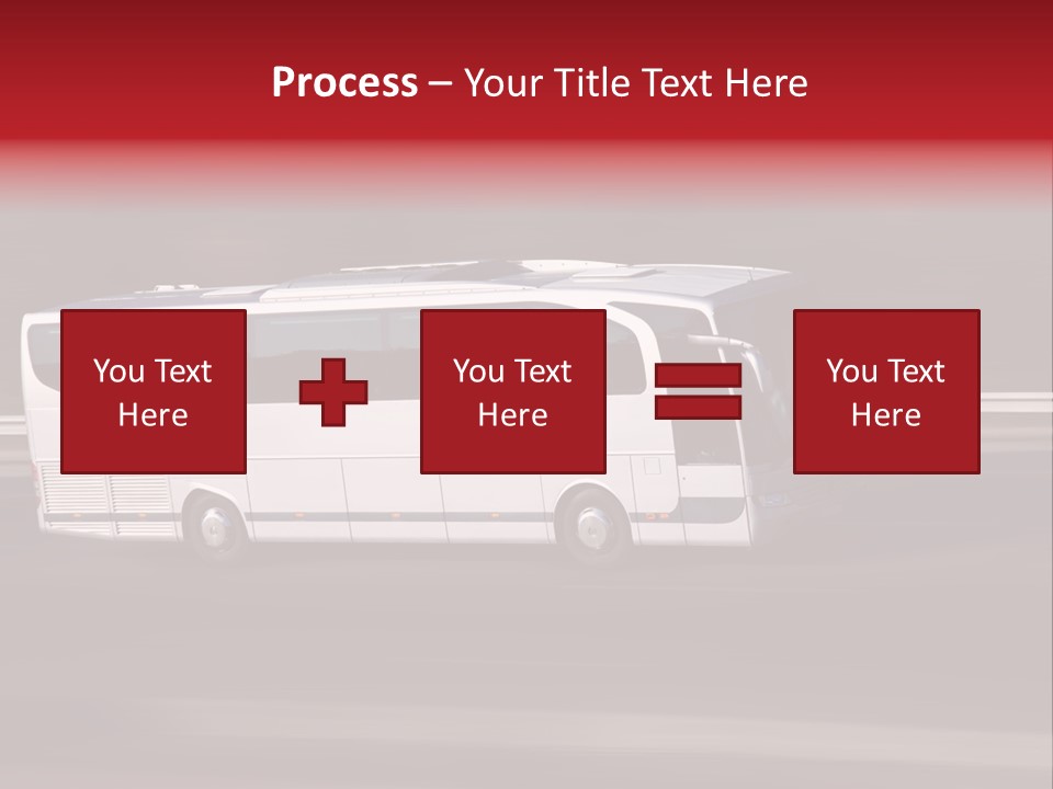 Speed Holidays Car PowerPoint Template