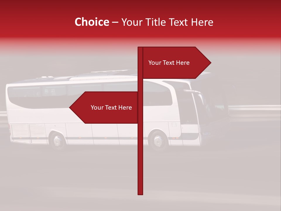 Speed Holidays Car PowerPoint Template