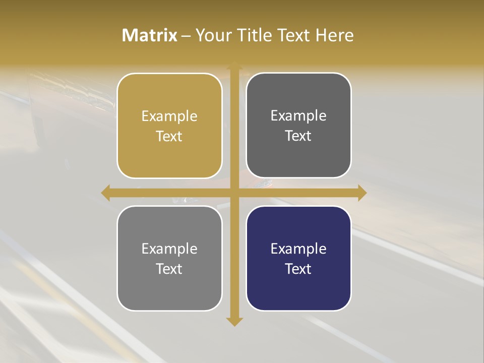 Fast Autocar Door PowerPoint Template
