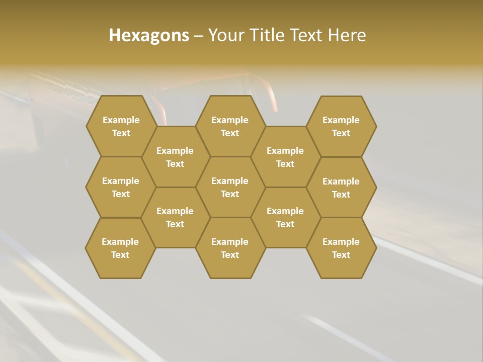 Fast Autocar Door PowerPoint Template