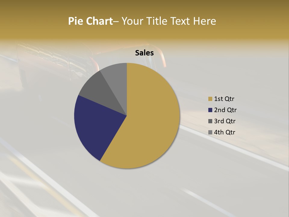 Fast Autocar Door PowerPoint Template