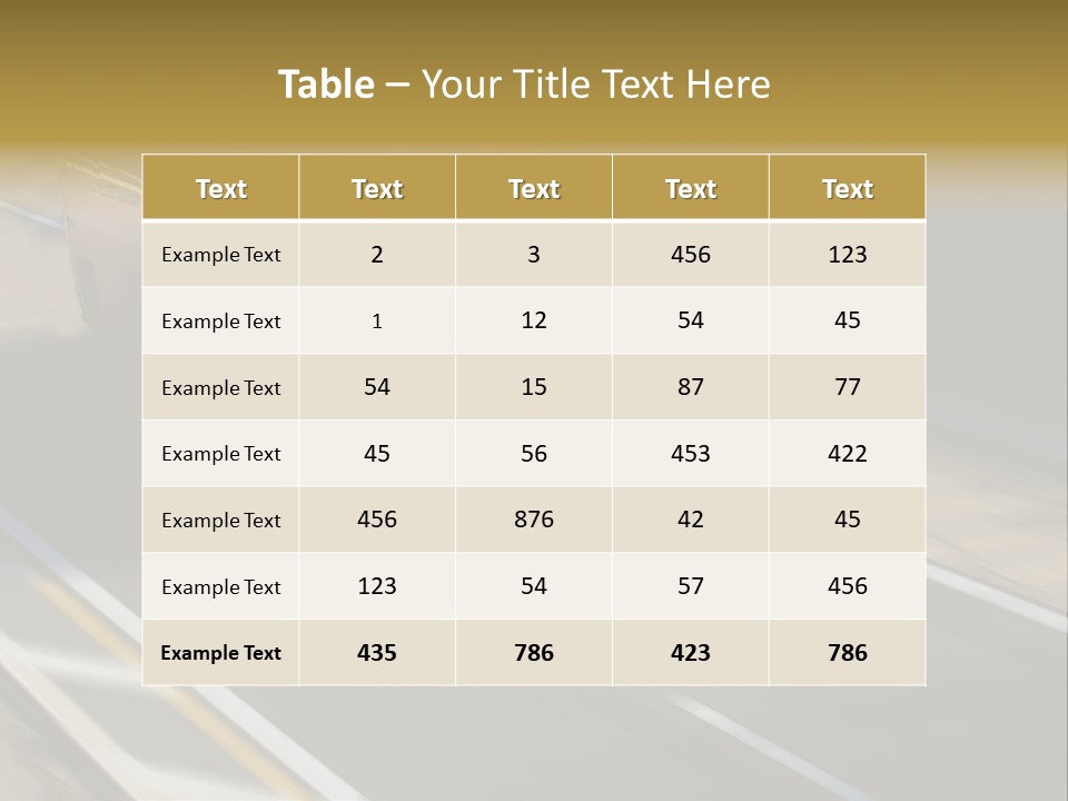 Fast Autocar Door PowerPoint Template