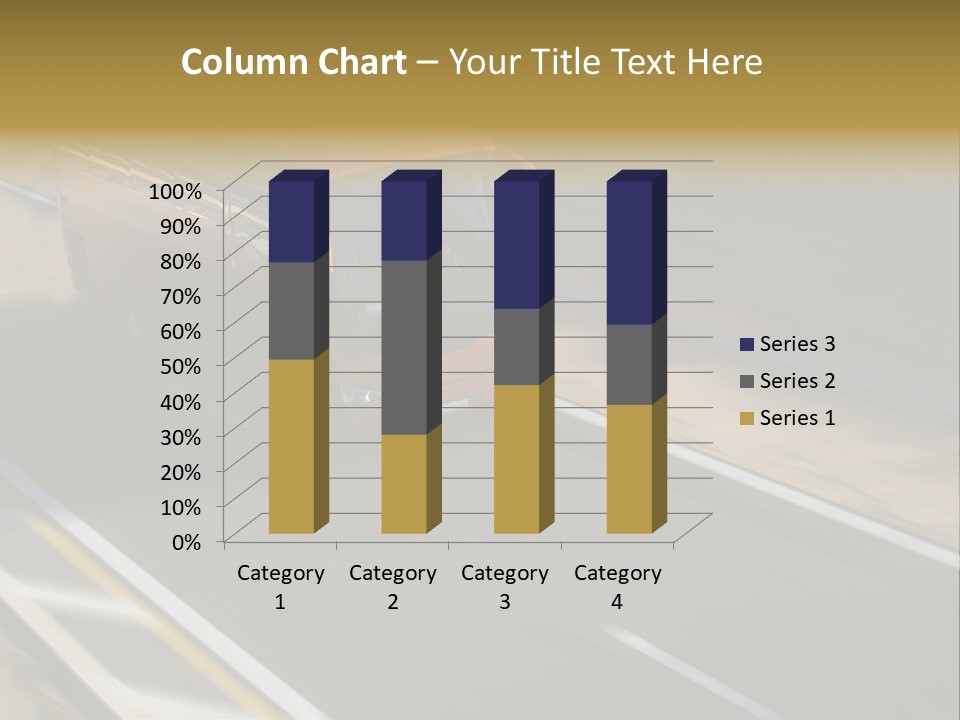 Fast Autocar Door PowerPoint Template