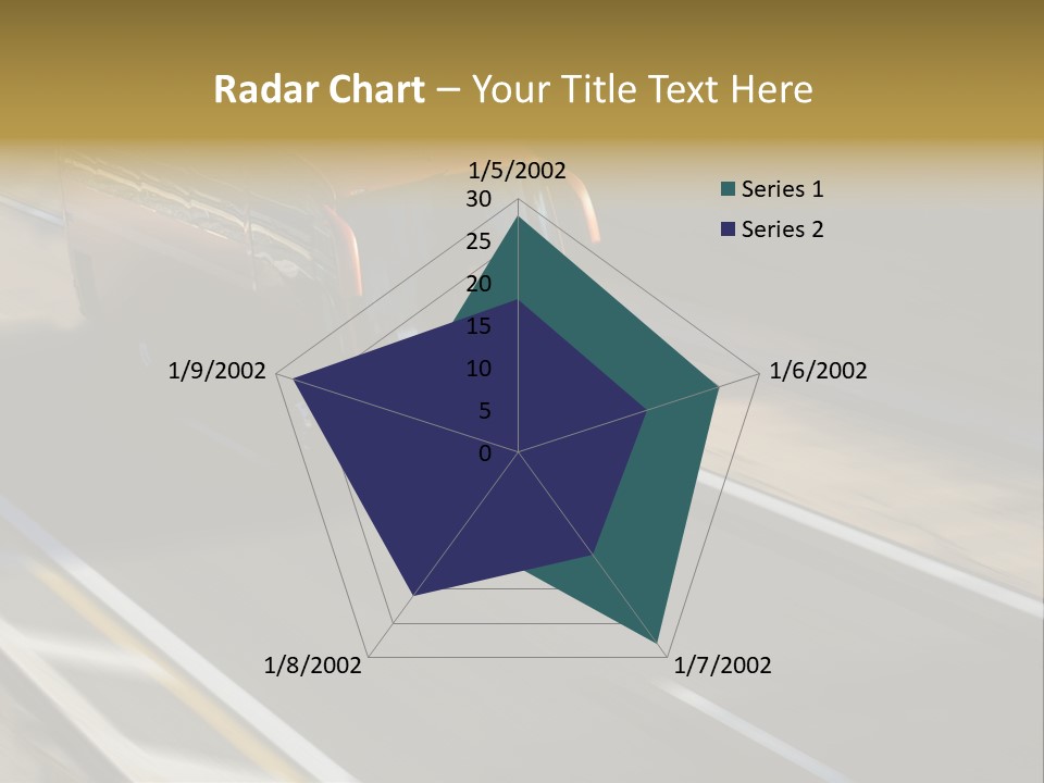 Fast Autocar Door PowerPoint Template