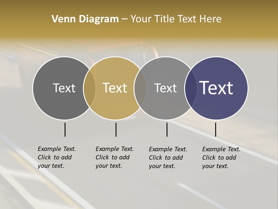 Fast Autocar Door PowerPoint Template