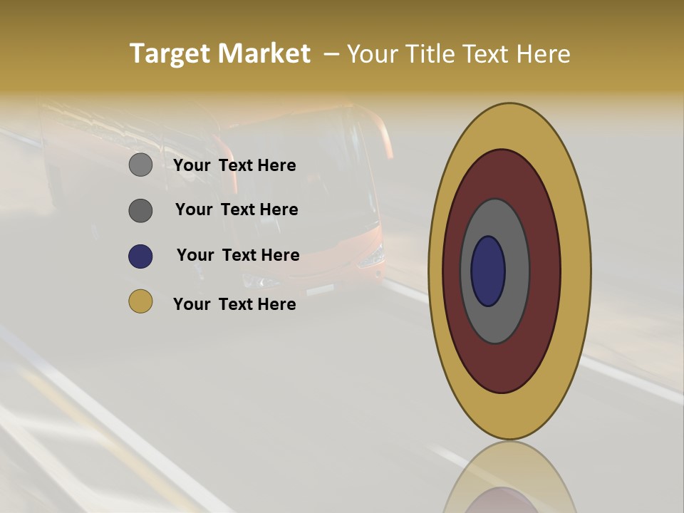 Fast Autocar Door PowerPoint Template