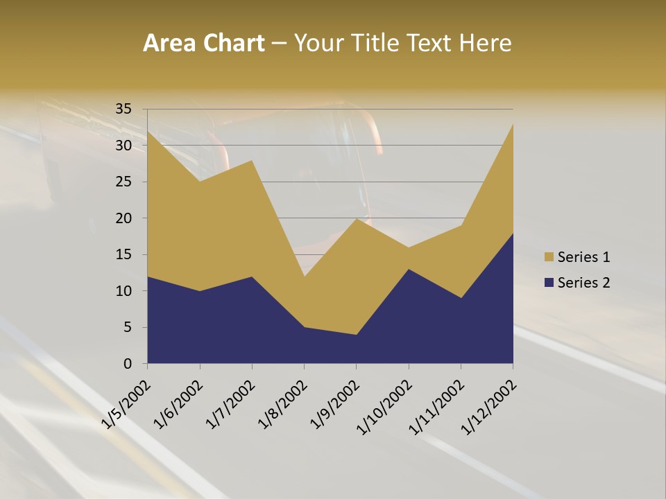Fast Autocar Door PowerPoint Template