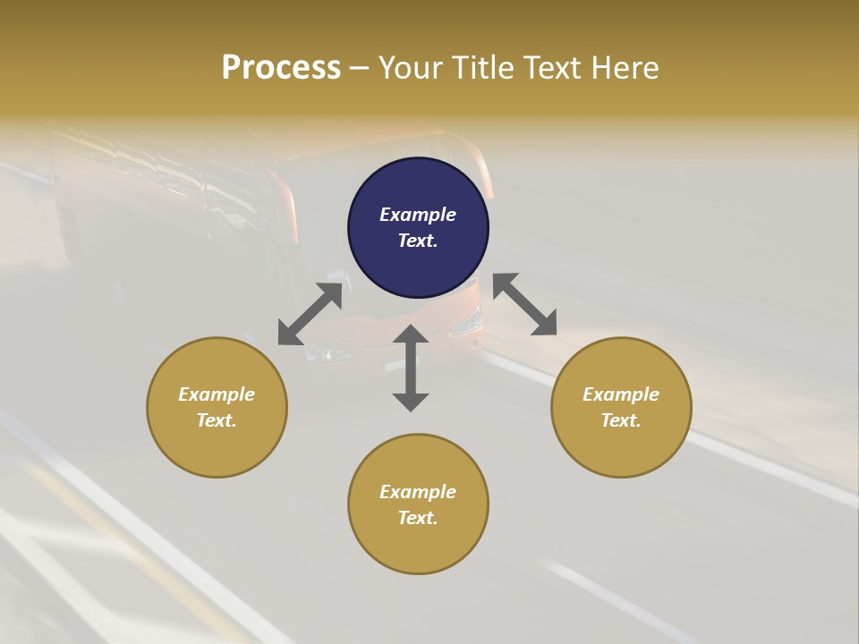 Fast Autocar Door PowerPoint Template