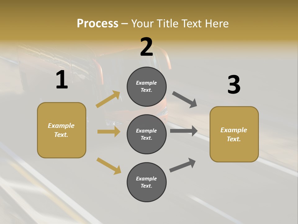 Fast Autocar Door PowerPoint Template