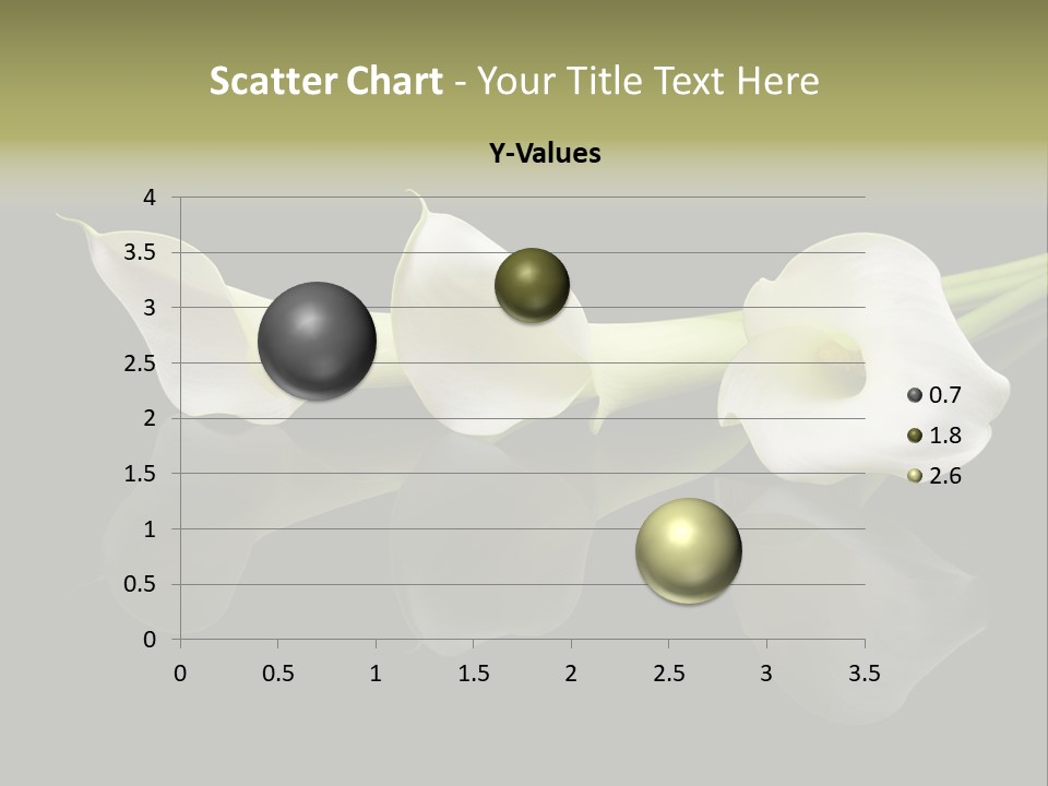 Blossom White Mirroring PowerPoint Template
